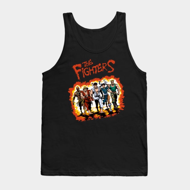 The Fighters Tank Top by Zascanauta